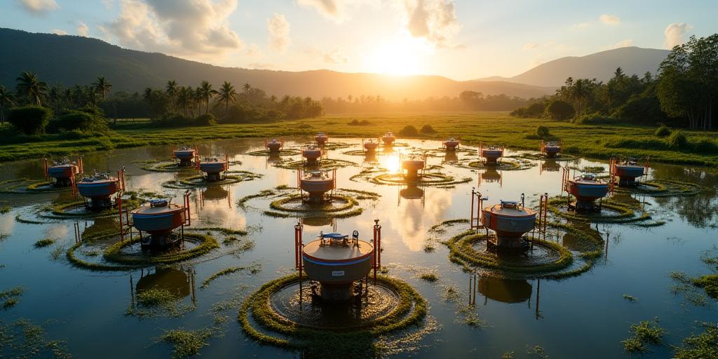 Shrimp Farm Automation Project sa Bohol